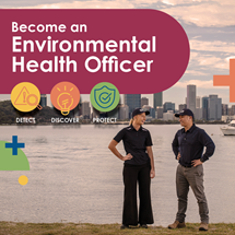 Become and environmental health officer