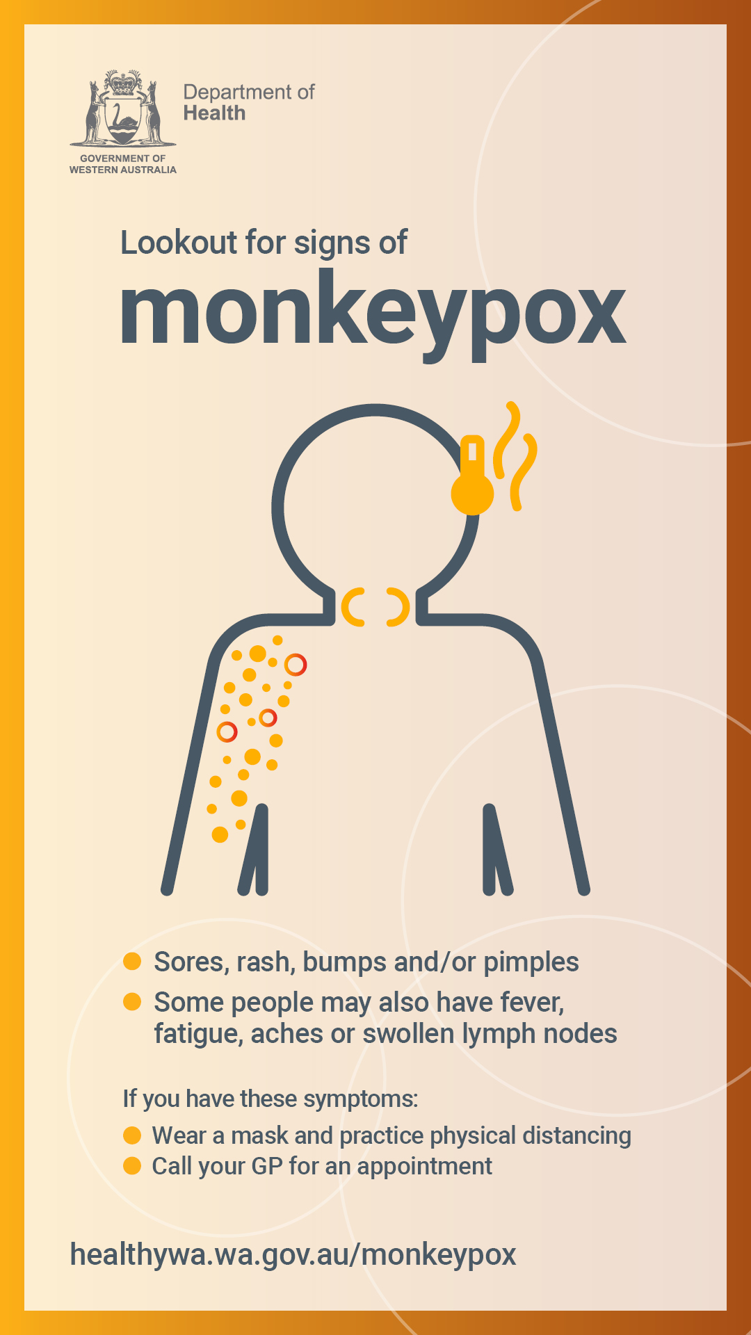 Infographic: Look out for signs of monkeypox
