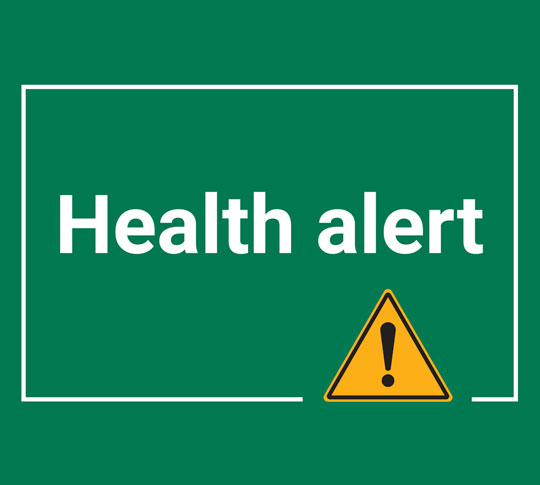 Health alert