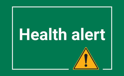Health alert