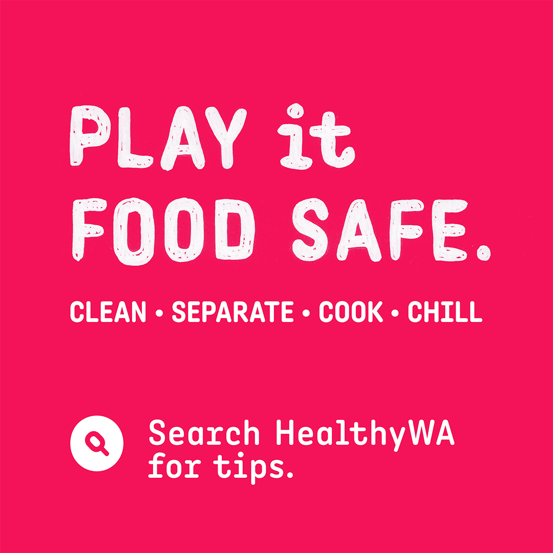 Play it Food Safe logo and slogan