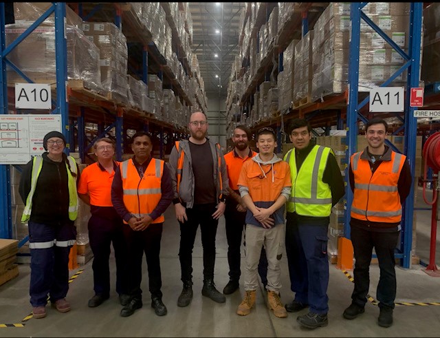The State Distribution Centre (SDC) Team, who were instrumental in packing and preparing the PPE for airfreight.
