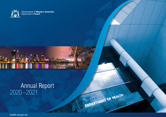 Department of Health Annual Report 2020–2021 cover image