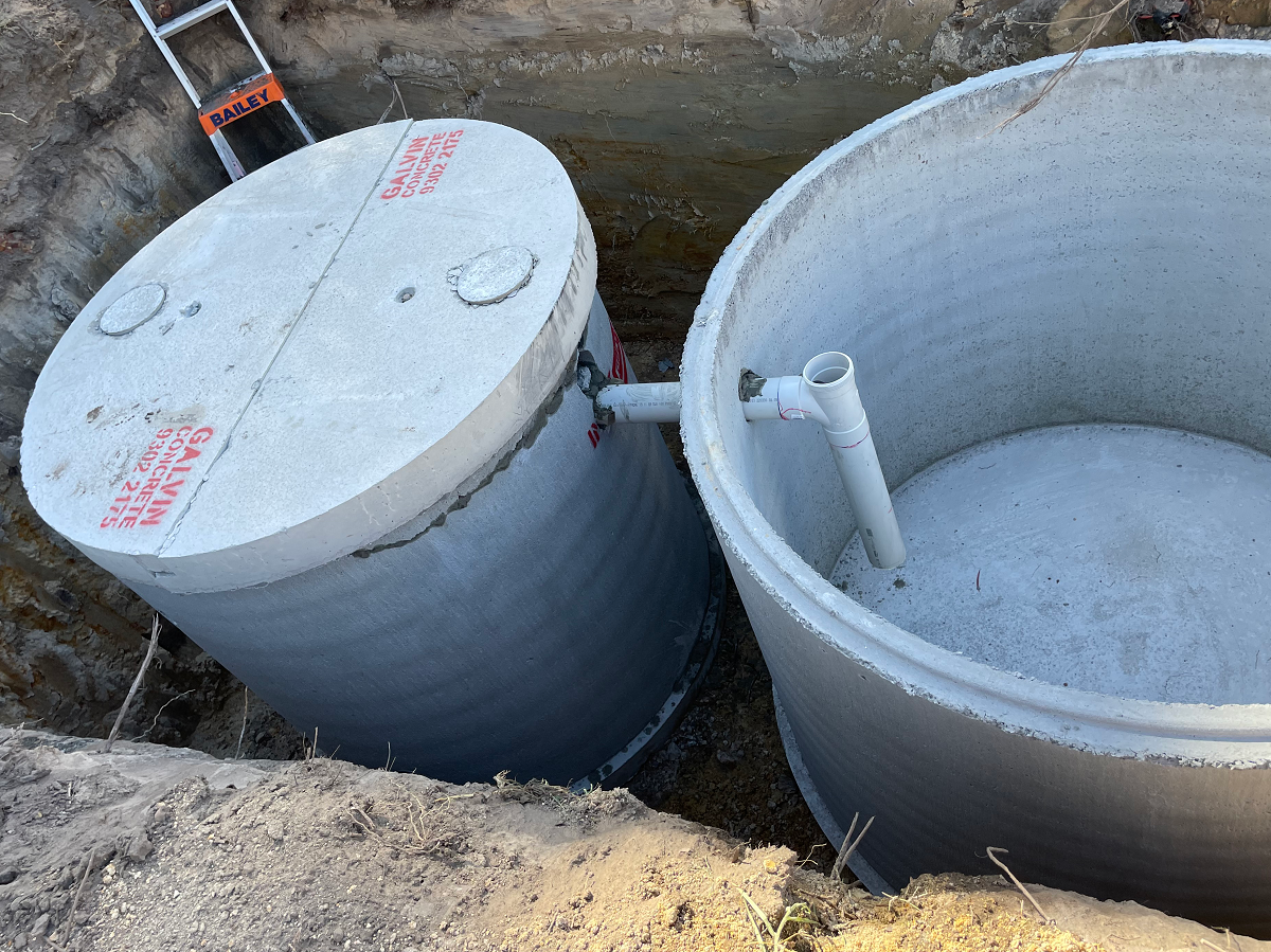 wastewater drain