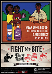 Poster: fight the bite indigenous communities 1