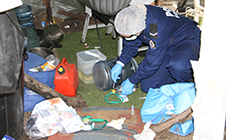 Illicit drug contamination
