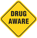 Drug aware logo
