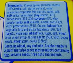 Food Allergy Label: Peanut Allergy Stickers