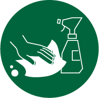 Icon: clean surfaces