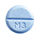Marevan brand warfarin tablet (blue marked with 3)